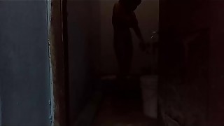 Desi wife Tempting Herself In Bathroom &_ pissing toilet